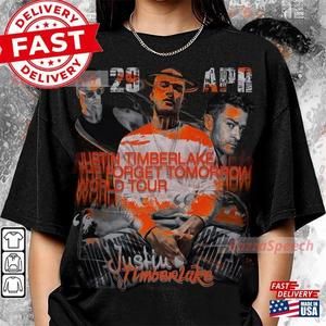 Date Month Justin Timberlake Forget Tomorrow World Tee
